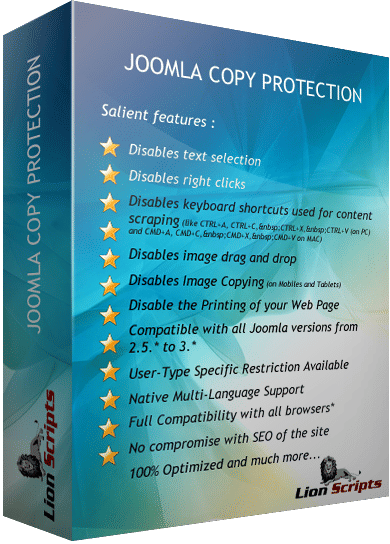 Joomla Copy Protection Pro